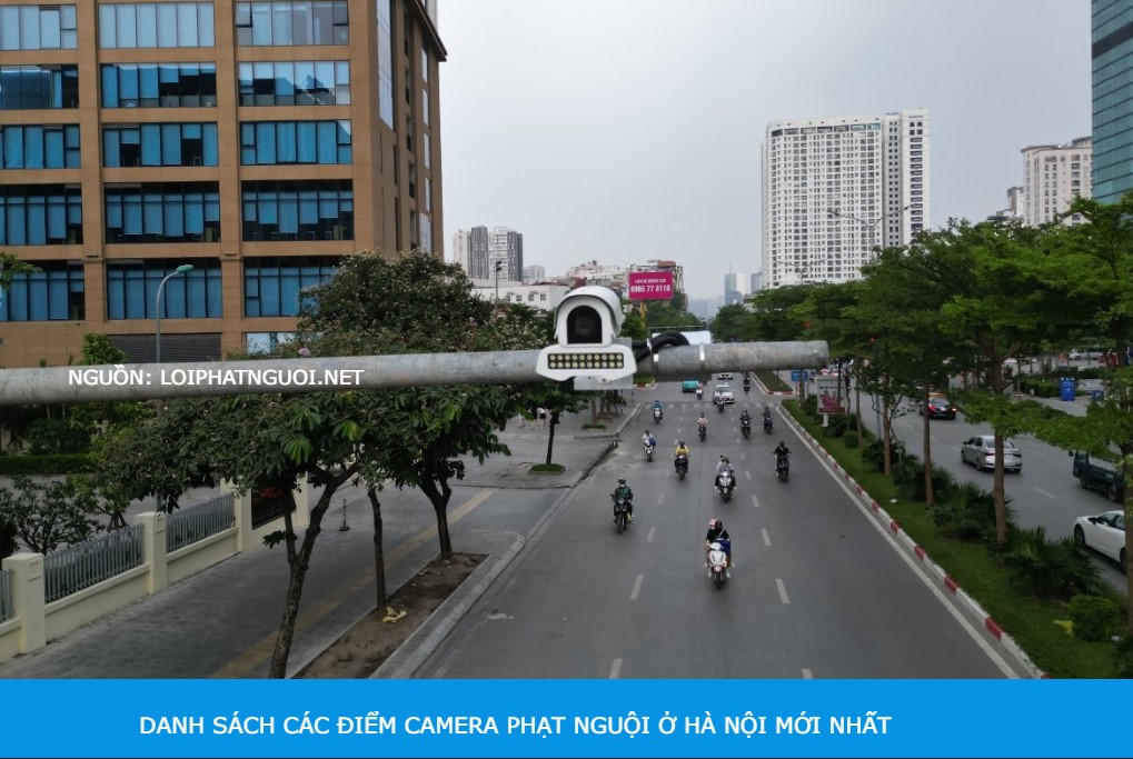 cac diem camera phat nguoi o Ha Noi