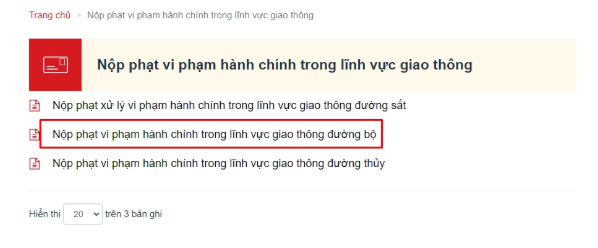 nop phat nguoi online qua cong dich vu cong bo cong an buoc 3 nop phat nguoi online qua cong dich vu cong bo cong an buoc 3