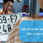 Bien so xe sau sap nhap tinh, thanh pho
