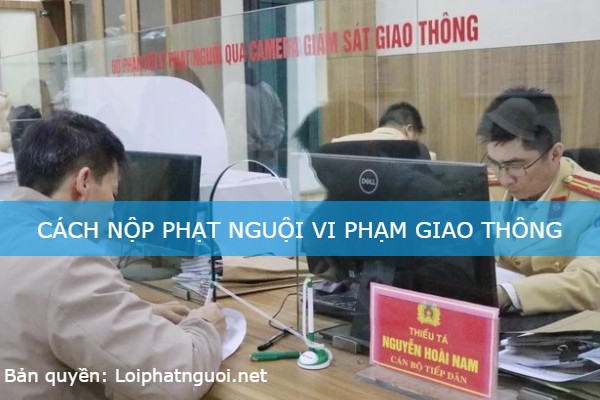 Cach nop phat nguoi vi pham giao thong Cach nop phat nguoi vi pham giao thong