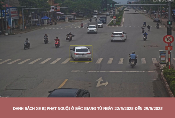danh sach phat nguoi Bac Giang tu ngay 22/5/2025 den ngay 29/5/2025