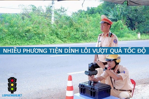nhieu phuong tien dinh loi vuot qua toc do theo nghi dinh 168